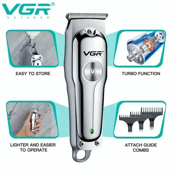 vgr v-071 ماكينة حلاقة وتحديد بدرجة زيرو